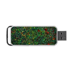 Grass Nature Meadow Portable Usb Flash (two Sides) by Hannah976