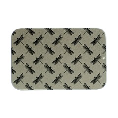 Dragonfy Insect Pattern Open Lid Metal Box (silver)   by Maspions