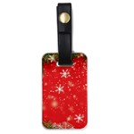 Christmas Ornament Luggage Tag (one side) Front