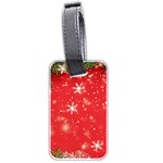 Christmas Ornament Luggage Tag (two sides) Front