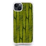 Fern Texture Nature Leaves iPhone 14 Plus TPU UV Print Case Front