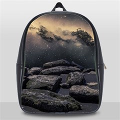 Stellar Dreamscape (ai&human) School Bag (xl) by dflcprintsclothing