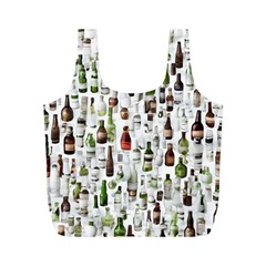 Bottle Chic Print Patterns Full Print Recycle Bag (m) by BellaVistaTshirt02