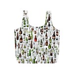 Bottle Chic Print Patterns Full Print Recycle Bag (S) Front