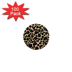 Jaguar Skin Texture, Jaguar Wool Texture, Yellow 1  Mini Magnets (100 Pack)  by kyorashop23