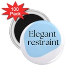 Elegant Restraint 20240825 172511 0000 2.25  Magnets (100 pack)  Front