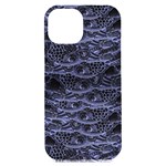 Alien Entrails Dark Print Design iPhone 15 Plus Black UV Print PC Hardshell Case Front