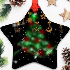 Christmas Star Jewellery Ornament (star) by anzea