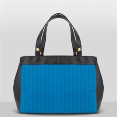 Blue Lego Texture Macro, Blue Dots Background, Lego Oversize Office Handbag by kyorashop23