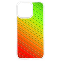 Orange Green Gradient Hunter Iphone 15 Plus Tpu Uv Print Case by Dutashop