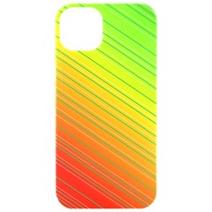 Orange Green Gradient Hunter Iphone 15 Pro Black Uv Print Pc Hardshell Case by Dutashop