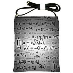 Math Formula Shoulder Sling Bag by Bedest