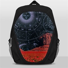 Astrology Surreal Surrealism Trippy Visual Art Backpack Bag by Bedest