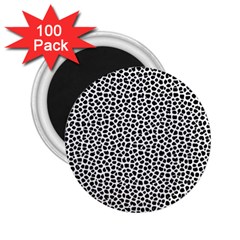 Marble Cracked Pattern Surface 2 25  Magnets (100 Pack)  by Bedest