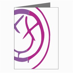 Blink 182 Logo Greeting Cards (pkg Of 8) by avitendut