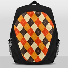 Halloween Argyle Pattern  Backpack Bag by Safari