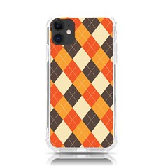 Halloween Argyle Pattern  Iphone 11 Tpu Uv Print Case by Safari