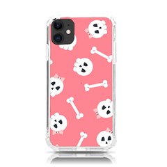 Halloween Pattern With Sculles And Bones 20240926 160927 0000 Iphone 11 Tpu Uv Print Case by Safari