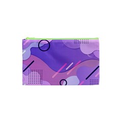 Colorful Labstract Wallpaper Theme Cosmetic Bag (xs)