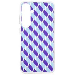 White Blue Pattern Samsung Galaxy S24 Ultra 6 9 Inch Tpu Uv Case by ytdream