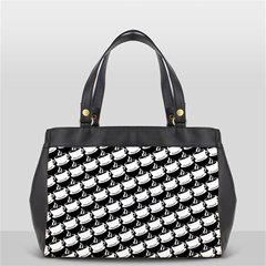 Stylish Coffee Cup Pattern Oversize Office Handbag by ExtraAwesomeSauce