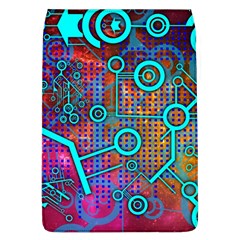 Abstract Tech Galaxy Design Removable Flap Cover (l) by ExtraAwesomeSauce