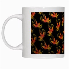 Regal Eagle Pattern White Mug by ExtraAwesomeSauce