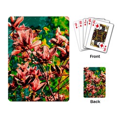 Abstract Floral Artwork Playing Cards Single Design (rectangle)