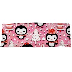 Cute Penguin Pattern, Adoxali, Christmas, December Body Pillow Case Dakimakura (two Sides)