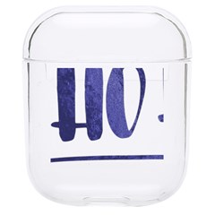 Ho Ho Ho! Christmas Minimalist Hard Pc Airpods 1/2 Case by ConteMonfrey