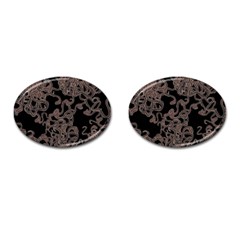 Venomous Elegance  Cufflinks (oval) by dflcprintsclothing