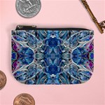 Blue Pour Blend  Mini Coin Purse Front