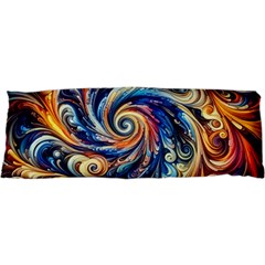 Colorful Motion Abstract Art 17 x47  Body Pillow Case Dakimakura (two Sides)