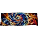 Colorful Motion Abstract Art 17 x47  Body Pillow Case Dakimakura (Two Sides) Front