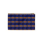 Bitcoin Logo Pattern Cosmetic Bag (Small) Back