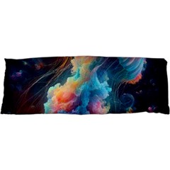 Cosmic Jellyfish Artwork 17 x47  Body Pillow Case Dakimakura (two Sides)