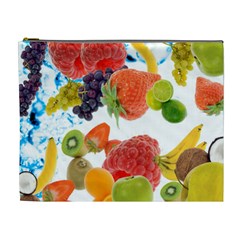 Fruits, Drip, Fruit, Paint, Spring Cosmetic Bag (xl)