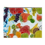 Fruits, Drip, Fruit, Paint, Spring Cosmetic Bag (XL) Front