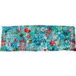 Snowy Winter Foliage, Adoxali, Christmas, Berry, Blue 25 x71  Body Pillow Case Dakimakura (Two Sides) Front