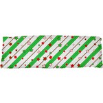 Christmas Paper Stars Pattern Texture Background Colorful Colors Seamless 21 x63  Body Pillow Case Dakimakura (Two Sides) Front