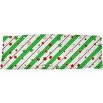 Christmas Paper Stars Pattern Texture Background Colorful Colors Seamless 25 x71  Body Pillow Case Dakimakura (Two Sides) Back