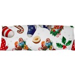 Christmas Socks Gloves Candy Cane Stocking Seamless 25 x71  Body Pillow Case Dakimakura (Two Sides) Front