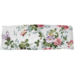 Floral Elements Peony Chinese Rose 25 x71  Body Pillow Case Dakimakura (two Sides)