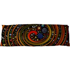 Swirl Vortex Emoji Cyclone Motion Art 21 x63  Body Pillow Case Dakimakura (two Sides)