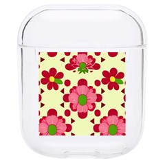 Retro 1960s Flowers Pattern 4 Hard Pc Airpods 1/2 Case