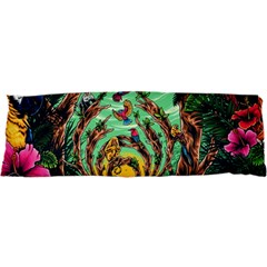 Monkey Tiger Bird Parrot Forest Jungle Style 21 x63  Body Pillow Case Dakimakura (two Sides)