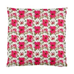 Retro 1880s Flowers Pattern 14 Standard Cushion Case (two Sides)