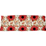 Retro 1880s Flowers Pattern 23 17 x47  Body Pillow Case Dakimakura (Two Sides) Front