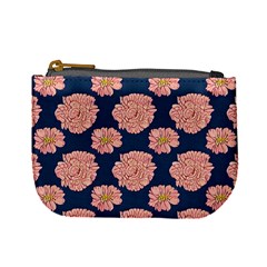 Retro 1880s Flowers Pattern 16 Mini Coin Purse