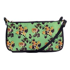 Retro 1880s Flowers Pattern 24 Shoulder Clutch Bag